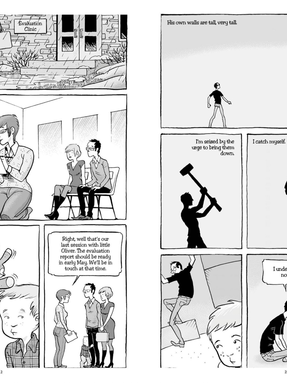 Little Victories: Autism Through A Dad's Eyes by Yvon Roy Graphic Novel Book - Picture 2 of 4